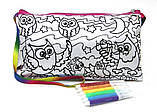 My Color Clutch клатч-пенал-розмальовка Нічні сови (CCL-02-03), фото 3