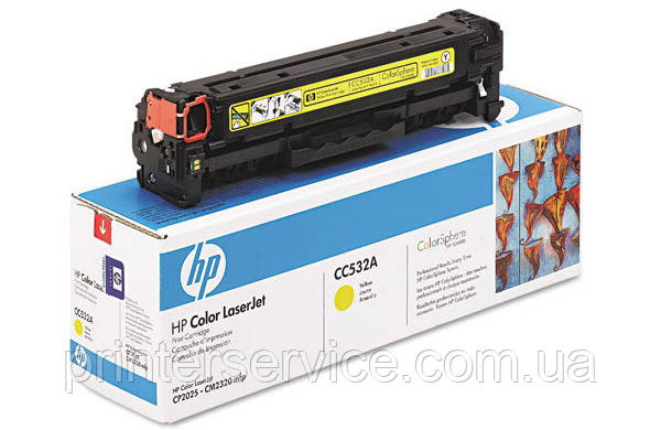 Картридж CC532A (304A) для HP LJ CM2320nf / 2320fxi / CP2025dn / CP2025n 