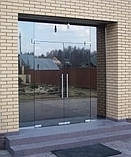 Ручка пряма 500 мм. з неіржавкої сталі, кут кріплення 90., фото 2