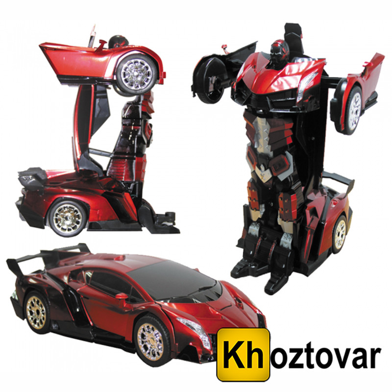 Радіокерована машинка-трансформер Transformers Changeable Force Ares Lamborghini