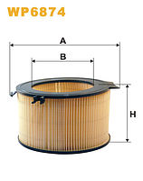 Фільтр салону WIX WP6874 (K1037)