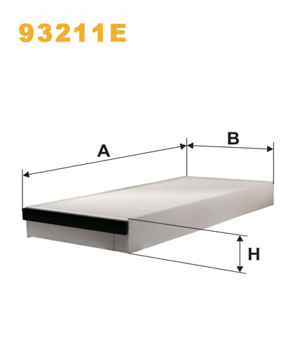 Фільтр салонний WIX 93211E (K1049)
