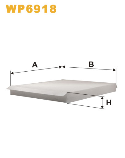 Фільтр салонний WIX WP6918 (K1055)