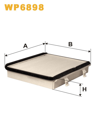 Фільтр салонний WIX WP6898 (K1059)