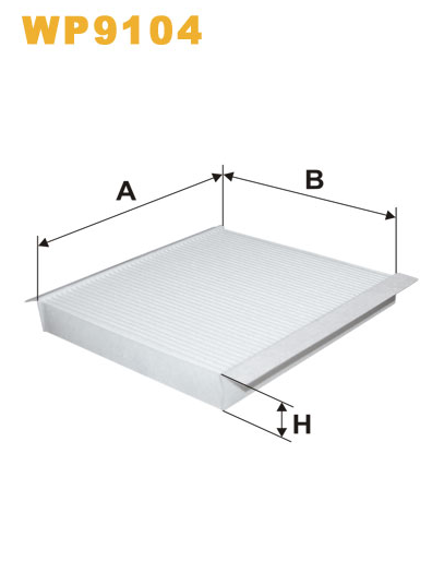 Фільтр салону WIX WP9104 (K1060)