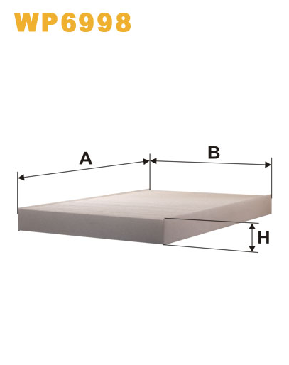 Фільтр салонний WIX WP6998 (K1078)