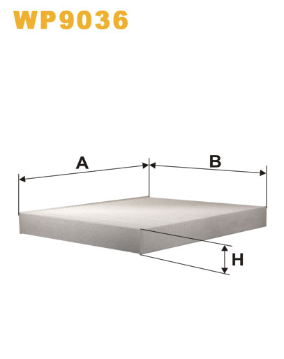 Фільтр салонний WIX WP9036 (K1079)