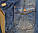 Куртка чоловіча джинсова на підкладці Crown Jeans модель 5008 DN06 Vintage Denim Collection, фото 4