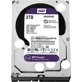 Western Digital Purple 3TB 64MB 5400rpm WD30PURZ 3.5 SATA III