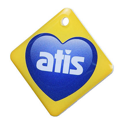 Atis RFID KEYFOB EM RW Heart, фото 1