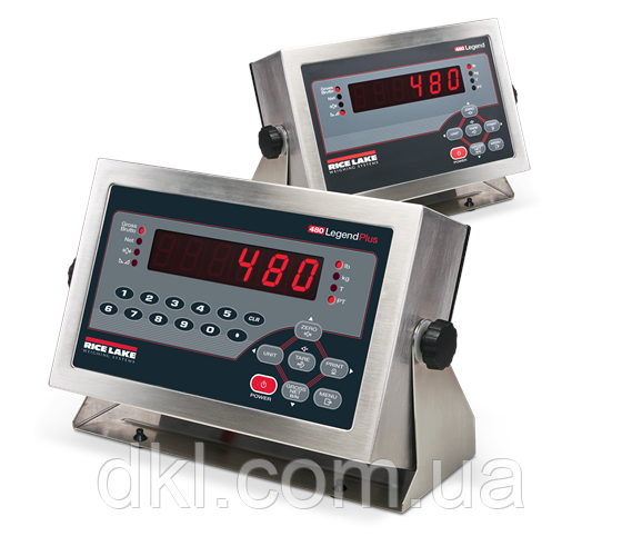 Вагаовий контролер Rice Lake Weighing Systems серії 480/480 Plus LegendTM