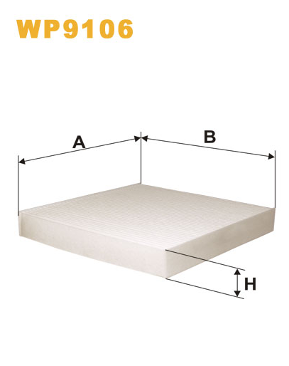 Фільтр салонний WIX WP9106 (K1089)