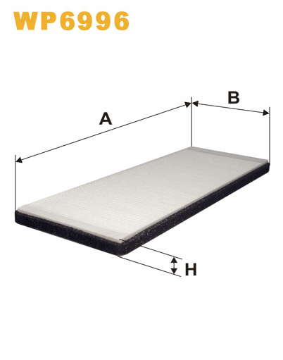 Фільтр салонний WIX WP6996 (K1100)