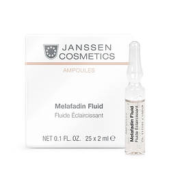 Мелафадин (освітлювальна сироватка) JANSSEN Ampoules Меla-Fadin 25*2 мл