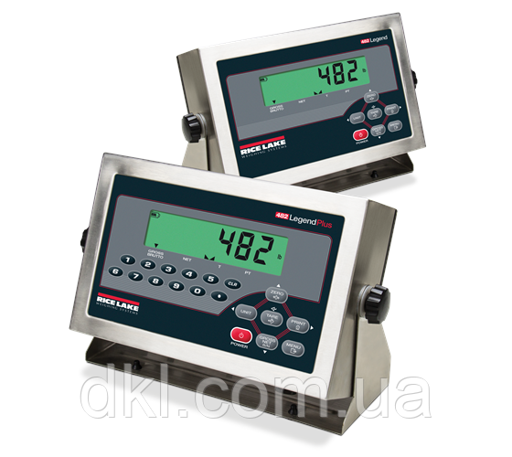 Вагаовий контролер Rice Lake Weighing Systems серії 482/482 Plus LegendTM
