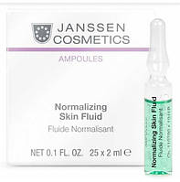 Нормализирующая сыворотка для жирной и комбинированной кожи JANSSEN Ampoules Normalizing Fluid 25*2мл
