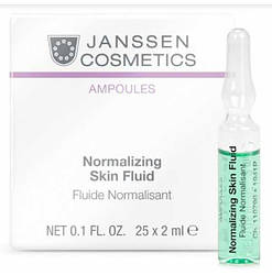Нормалізувальна сироватка для жирної та комбінованої шкіри JANSSEN Ampoules Normalizing Fluid 25*2 мл