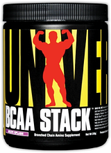 БЦАА, Universal Nutrition, BCAA Stack, 250gr, 25порц