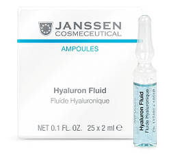 Ультразволожувальна сироватка з гіалуроновою кислотою JANSSEN Ampoules Hyaluron Fluid 25*2 мл