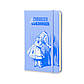 Блокнот Moleskine Limited Alice кишеньковий 192 сторінки Блакитний нелінований 9х14 см, фото 3