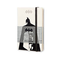 Блокнот Moleskine Limited Batman кишеньковий 192 сторінки Білий в лінію 9х14 см (8052204400911)