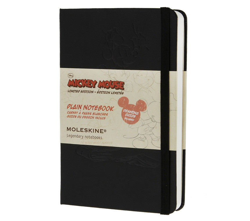 Блокнот Moleskine Limited Disney Mickey Mouse кишеньковий Чорний нелінований 9х14 см (9788866137894)