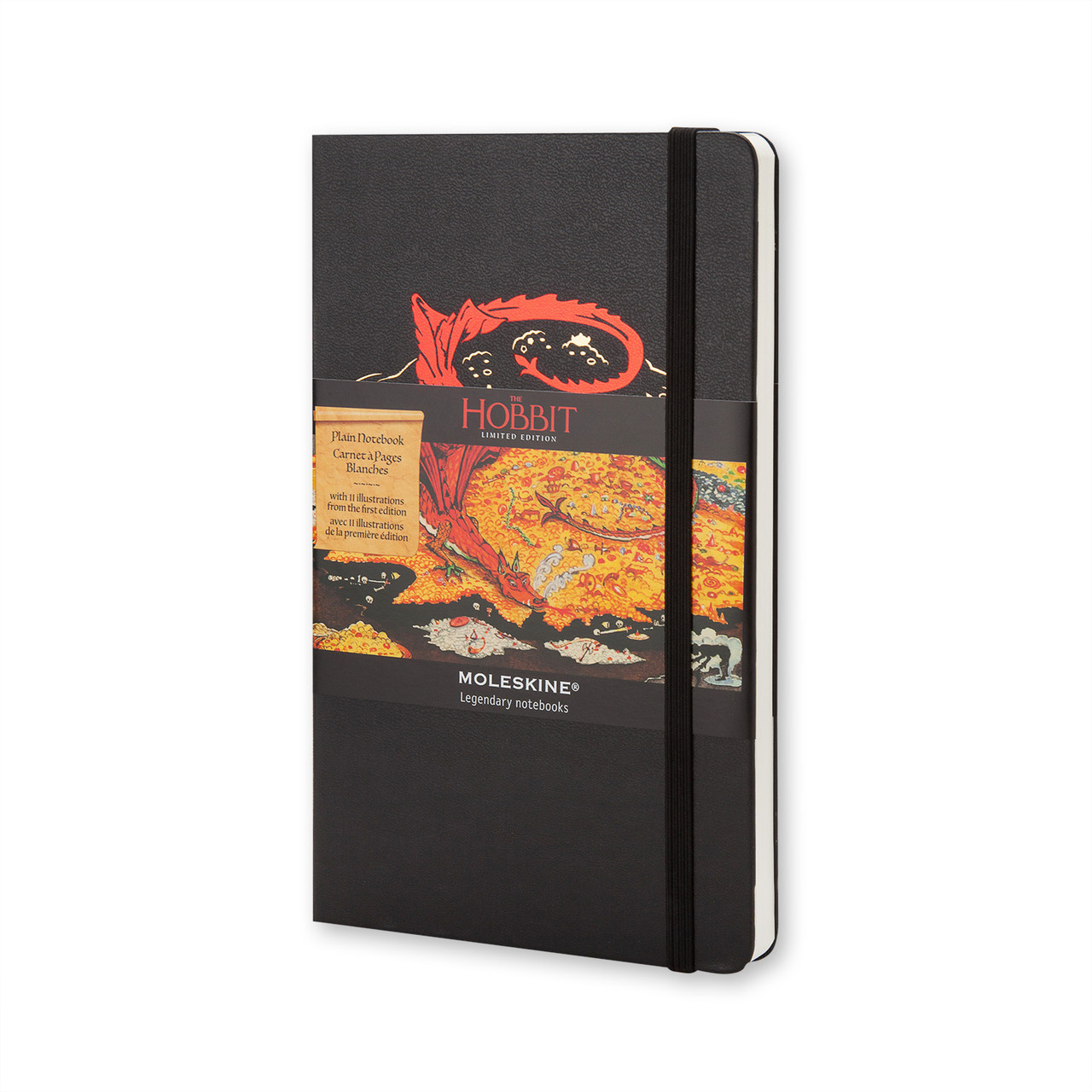 Блокнот Moleskine Limited Hobbit середній 240 сторінок Чорний нелінований 13х21 см