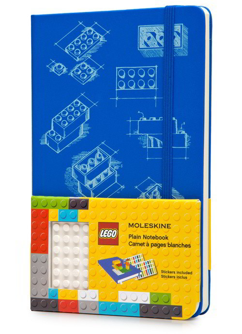Блокнот Moleskine Limited LEGO-14 середній 240 сторінок Блакитний нелінований 13х21 см (9788867326211)