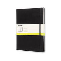 Блокнот Moleskine Classic Черный большой 192 страницы нелинованный 19х25 см (8051272892710)