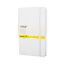 Блокнот Moleskine Classic Білий кишеньковий 192 сторінки в клітинку 9х14 см (9788866137184)