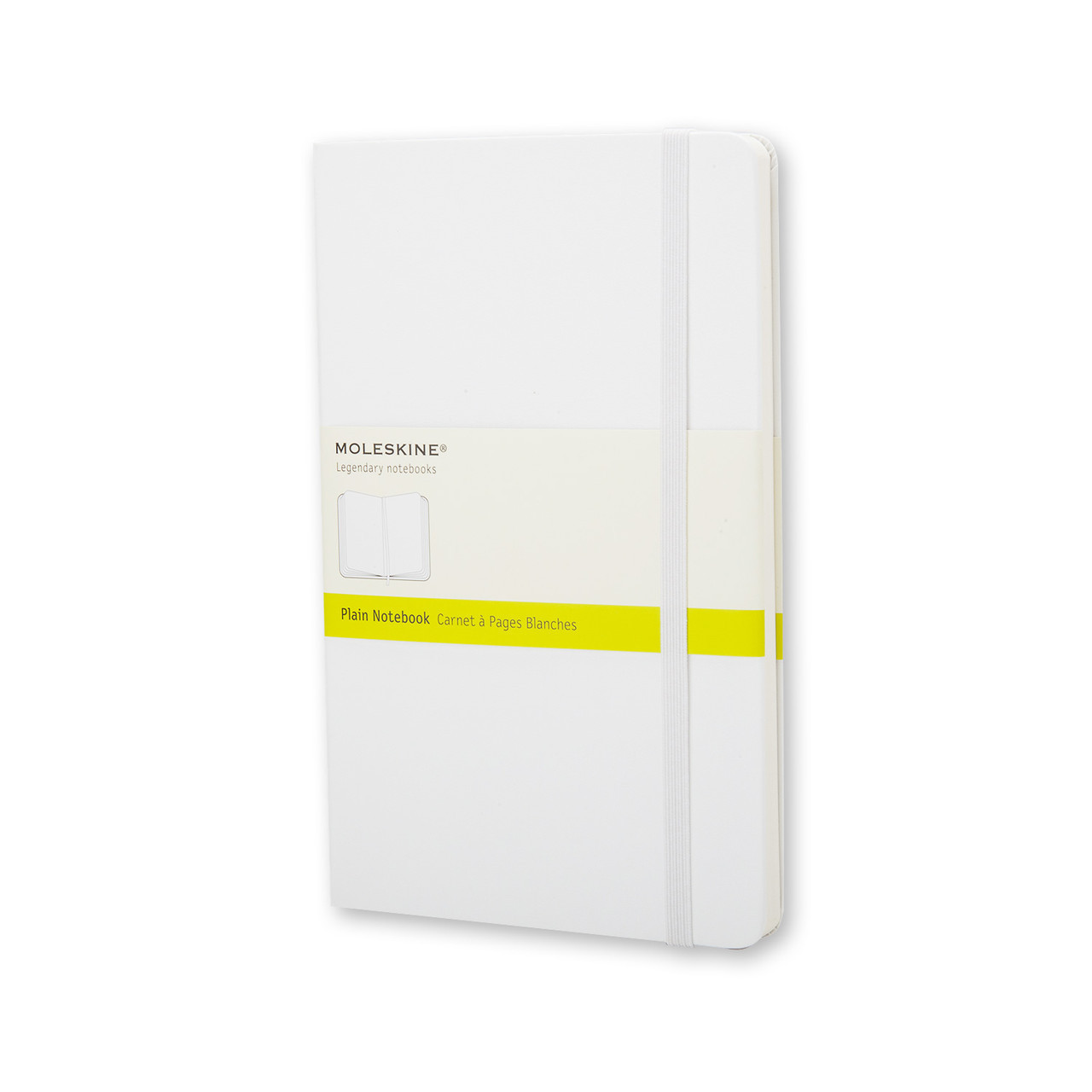 Блокнот Moleskine Classic Білий кишеньковий 192 сторінки нелінований 9х14 см (9788866137191)