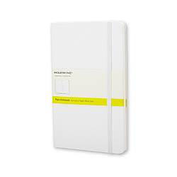 Блокнот Moleskine Classic Білий кишеньковий 192 сторінки нелінований 9х14 см (9788866137191)