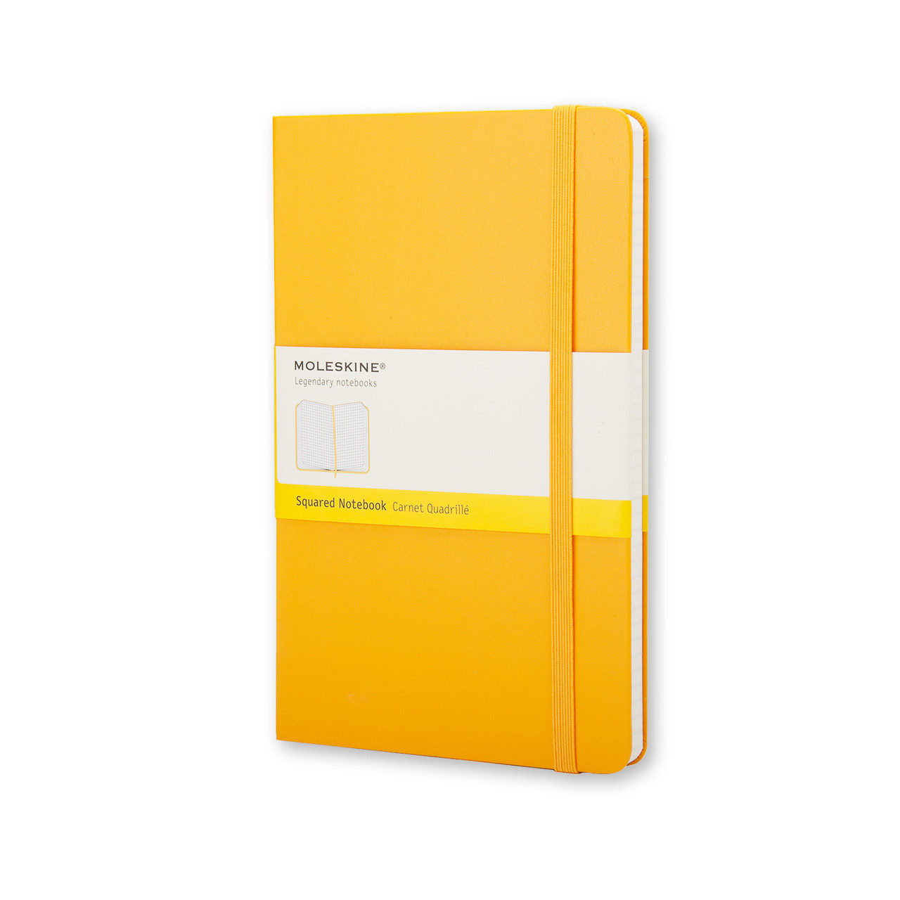 Блокнот Moleskine Classic Жовтий середній 240 сторінок в клітинку 13х21 см