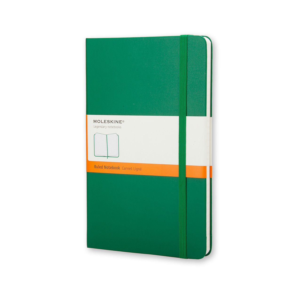 Блокнот Moleskine Classic Зелений кишеньковий 192 сторінки в лінію 9х14 см