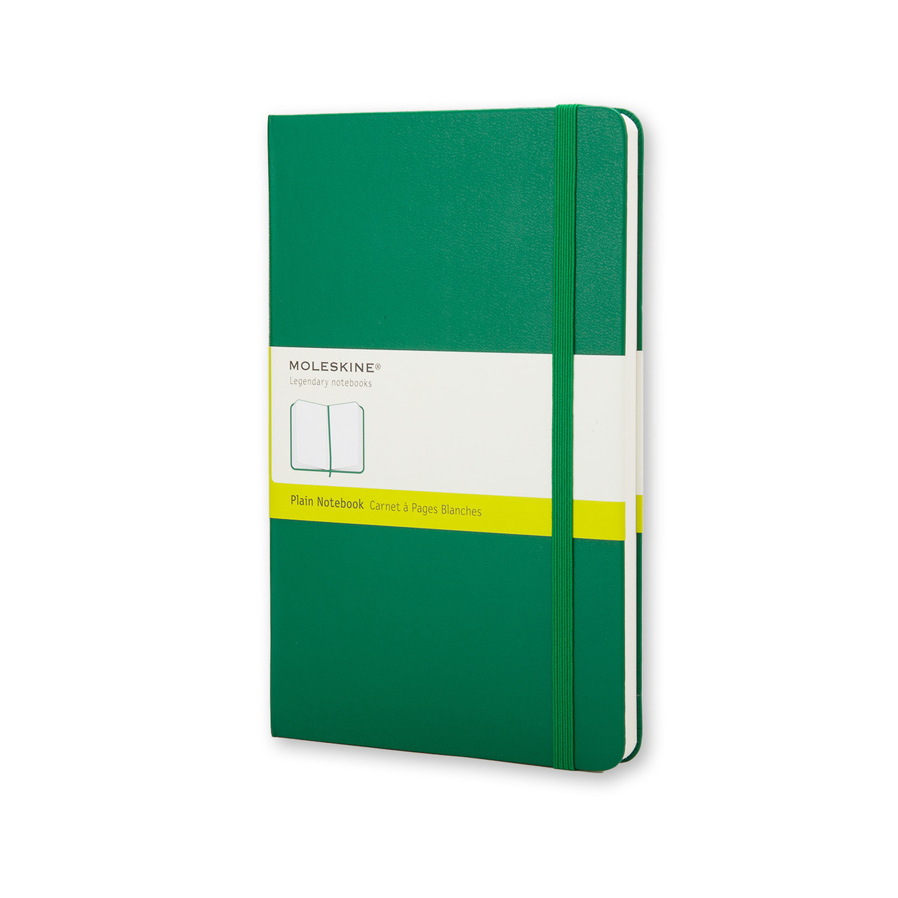 Блокнот Moleskine Classic Зелений кишеньковий 192 сторінки нелінований 9х14 см (9788866136293)