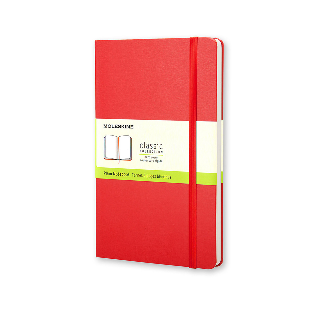 Блокнот Moleskine Classic Червоний середній 240 сторінок нелінований 13х21 см