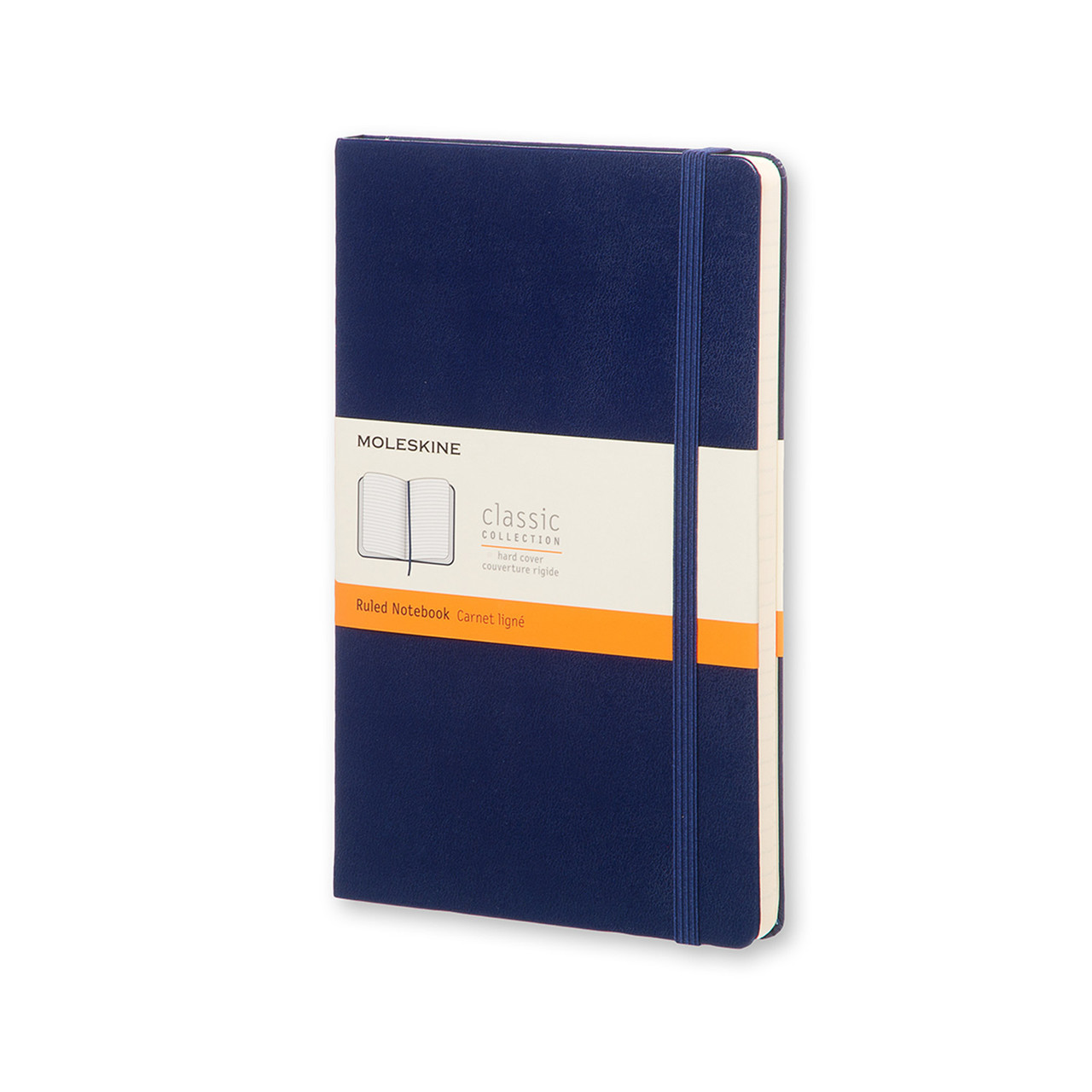 Блокнот Moleskine Classic Темно-синій середній 240 сторінок в лінію 13х21 см
