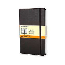 Блокнот Moleskine Classic Чорний кишеньковий 192 сторінки в лінію 9х14 см (9788883701009)