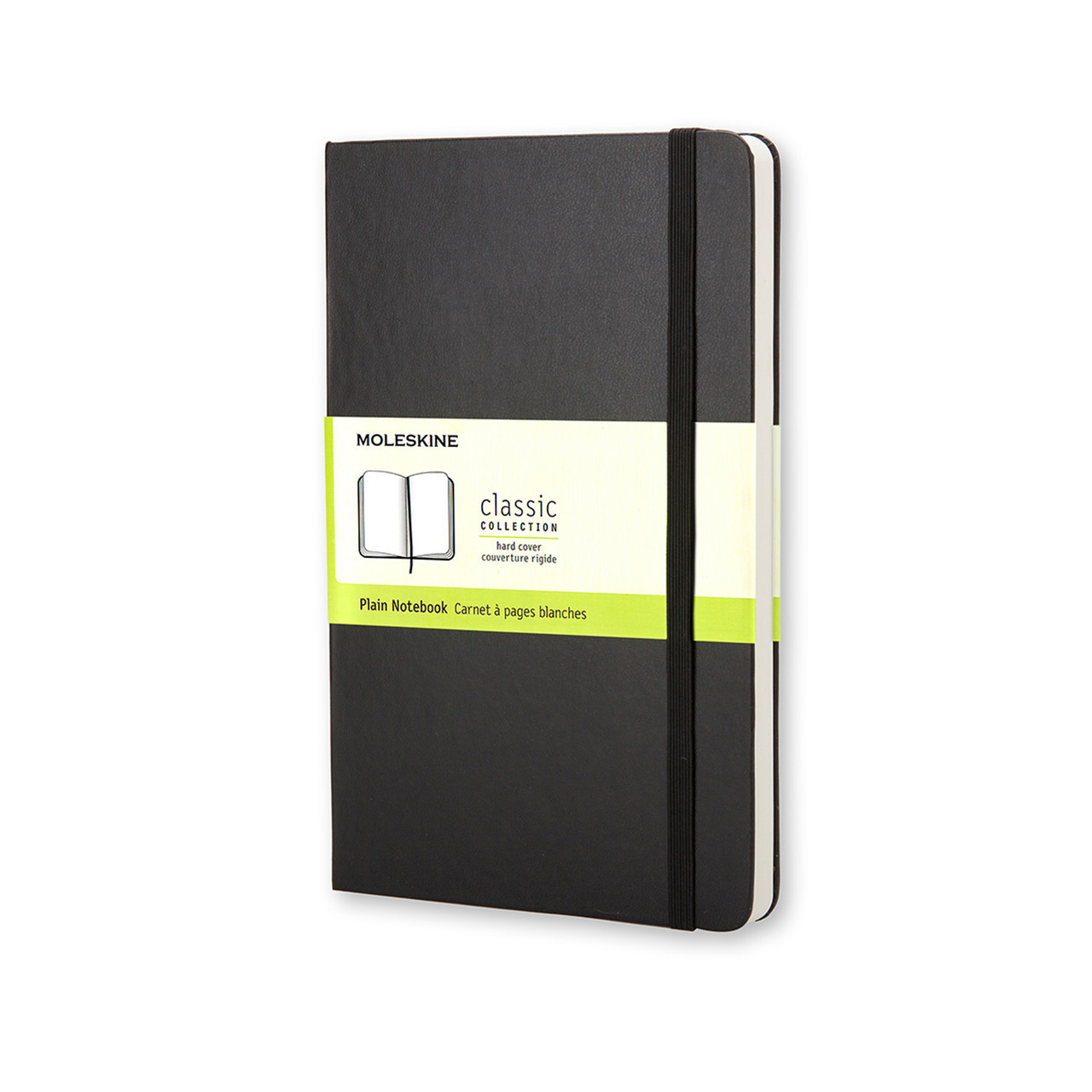 Блокнот Moleskine Classic Чорний кишеньковий 192 сторінки нелінований 9х14 см (9788883701030)