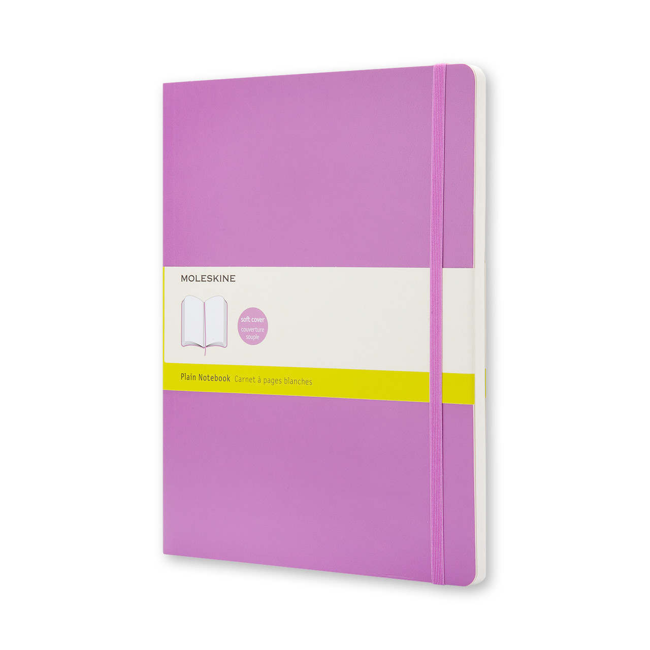Блокнот Moleskine Classic Рожевий Великий 192 сторінки нелінований М'яка обкладинка 19х25 см