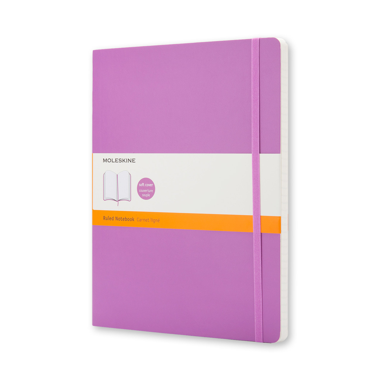 Блокнот Moleskine Classic Рожевий Великий 192 сторінки в лінію М'яка обкладинка 19х25 см