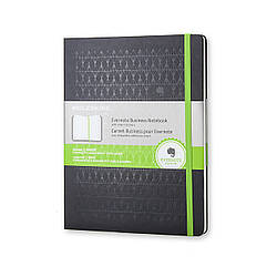 Блокнот Moleskine + Evernote Business Великий 176 сторінок Чорний в лінію 19х25 см (SKPFFNT04EVER)