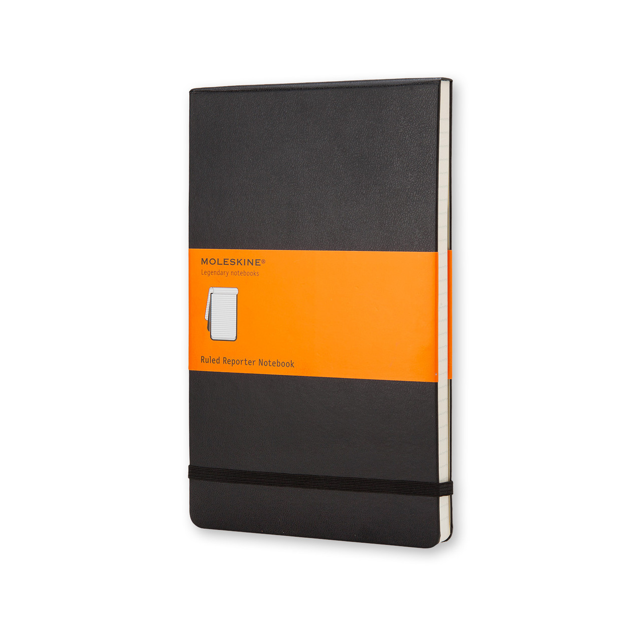 Блокнот Moleskine Classic Чорний Репортер кишеньковий 192 сторінки в лінію 9х14 см (9788883705489)