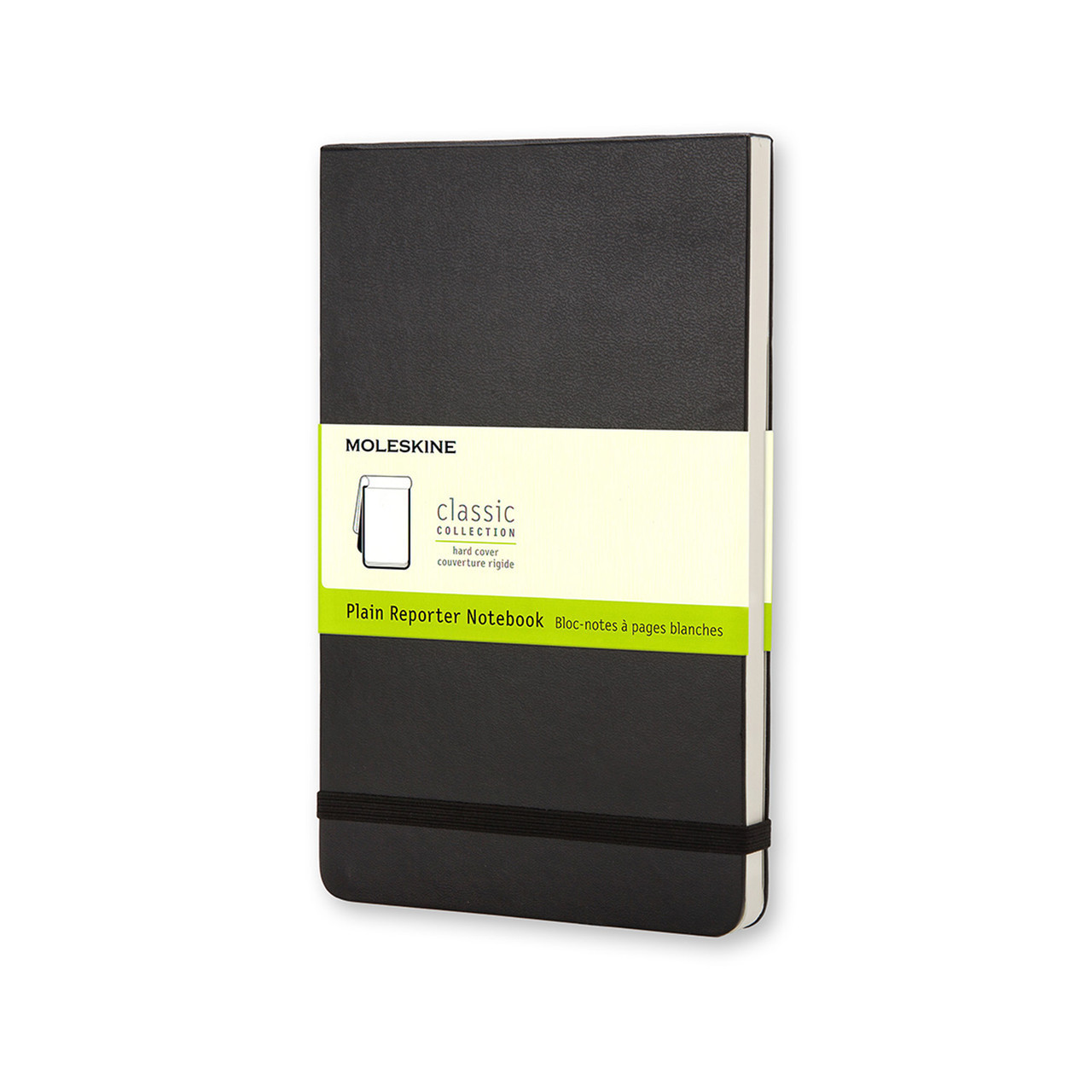 Блокнот Moleskine Classic Чорний Репортер кишеньковий 192 сторінки нелінований 9х14 см (9788883705502)