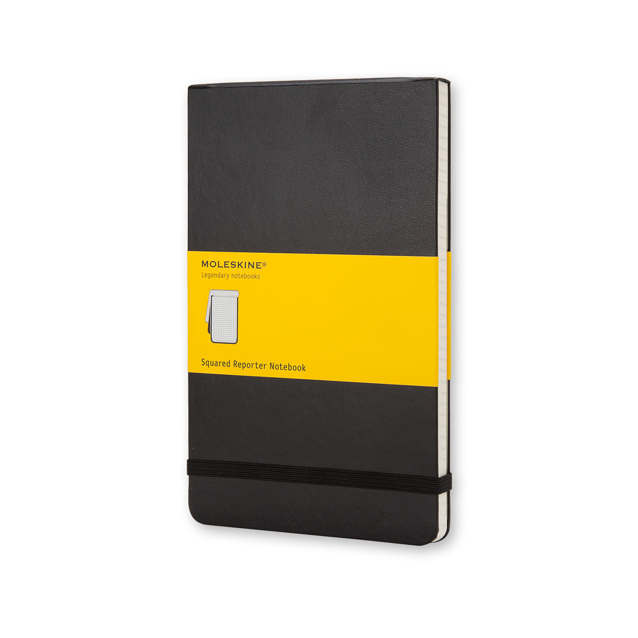 Блокнот Moleskine Classic Чорний Репортер середній 240 сторінок в клітинку 13х21 см (9788883705526)