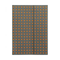 Блокнот Paper-Oh Quadro B6 Серый на Оранжевом в линию 12,5х17,6 см (OH9068-7) (9781439790687)