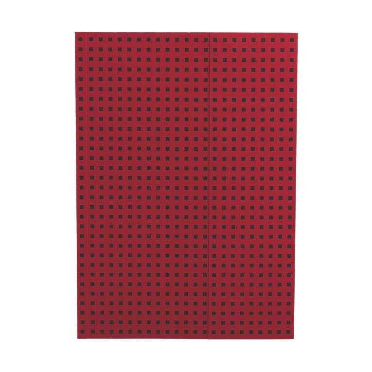 Блокнот Paper-Oh Quadro А4 Червоний на Чорному в лінію 21х29,7 см (OH9046-5) (9781439790465)