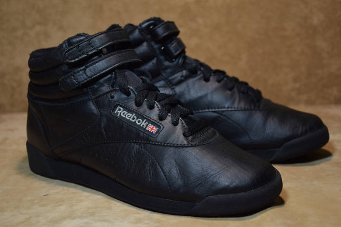 Reebok freestyle black hotsell