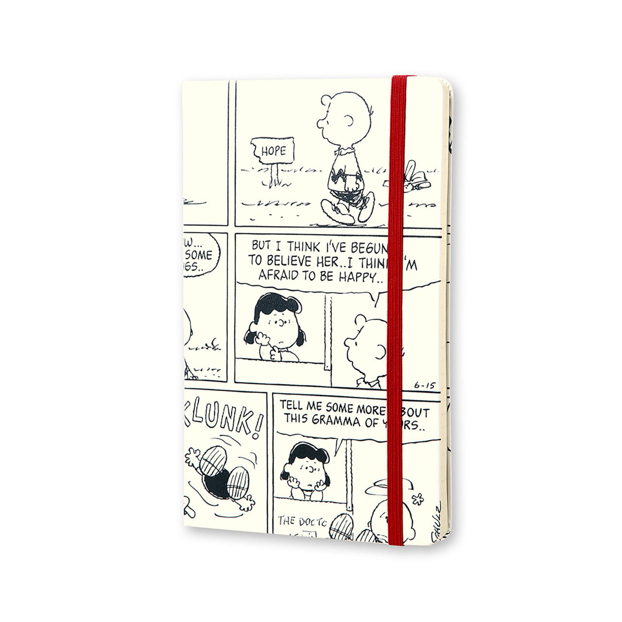 Блокнот Moleskine Limited Peanuts середній 240 сторінок Білий в лінію 13х21 см (8051272891706)