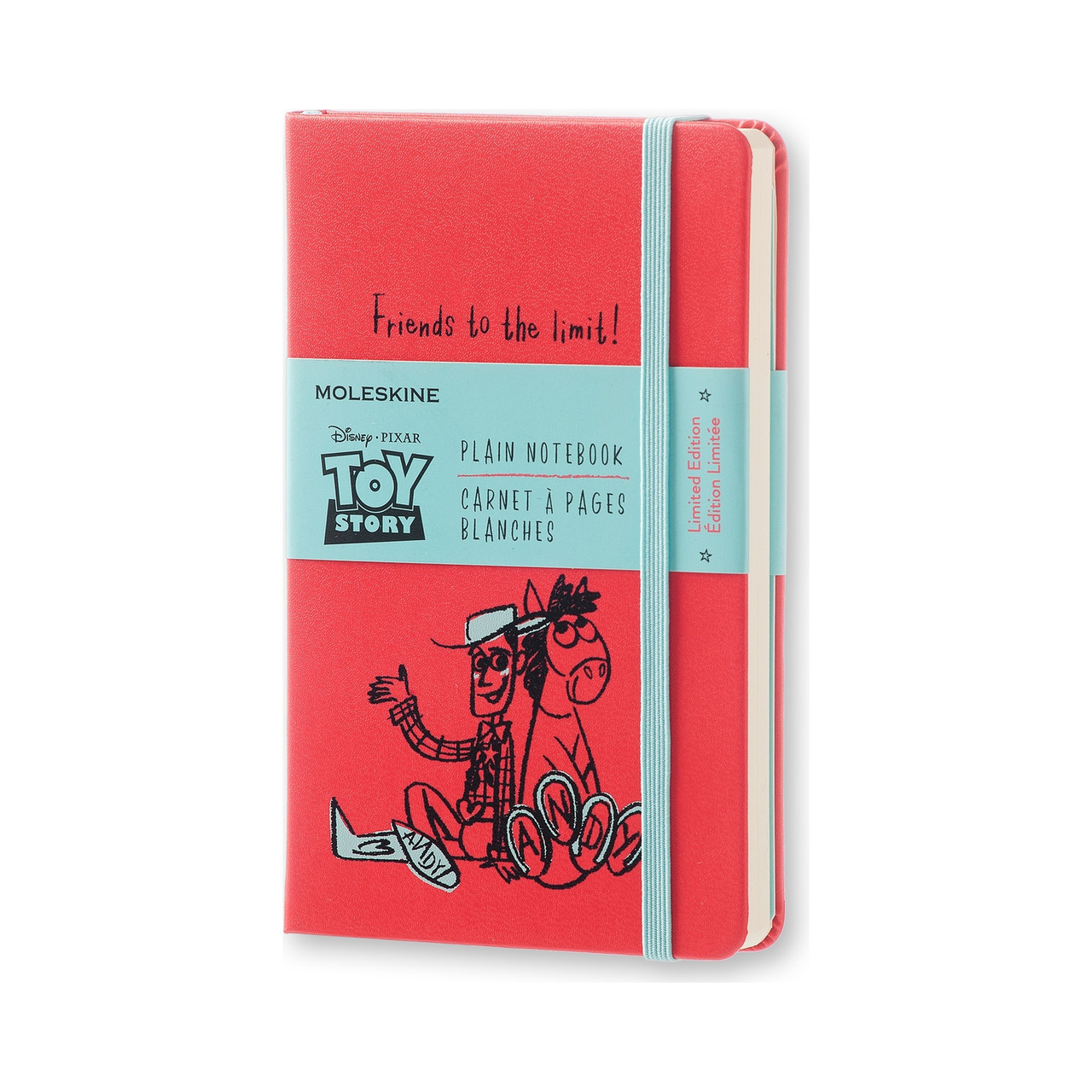 Блокнот Moleskine Limited Toy Story кишеньковий 192 сторінки Червоний нелінований 9х14 см (8051272893137)